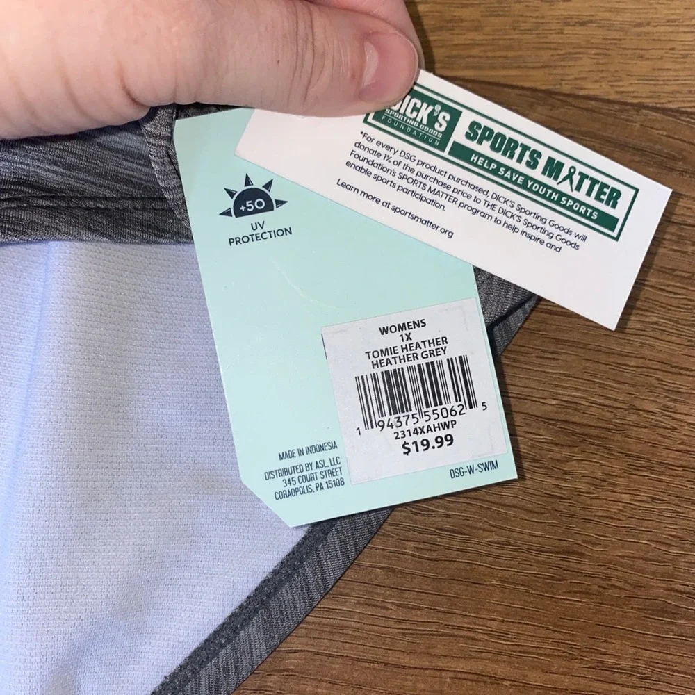 DSG Dicks Sporting Goods Women's Bathing Suit Bottoms 1X‎ NWT